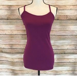 Lululemon Power Y Tank Luon Chilled Grape Size 6